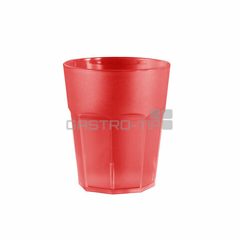 Sklenice polykarbonátové 40cl - (ROS) červená