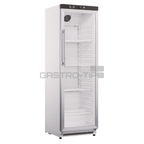 Skříň chladící XR400G S/S350L nerez/sklo