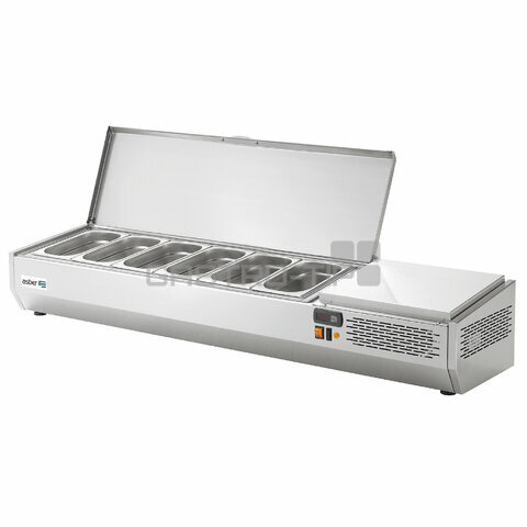 Pizza chladící pultová vitrína Asber GVL-150 (GN1/4)