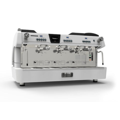 Třípákový kávovar COMPASS III MB TC bílý