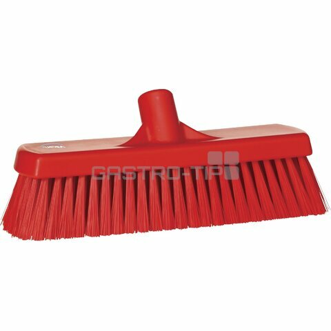 Smeták podlahový střední 300 mm - červený