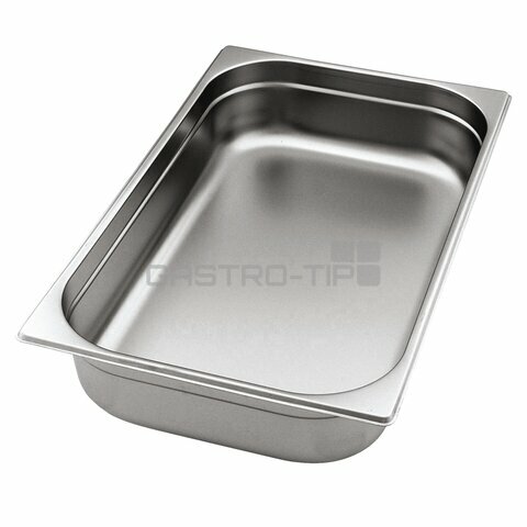 GN 1/1 (h=65 mm) nerezová plná