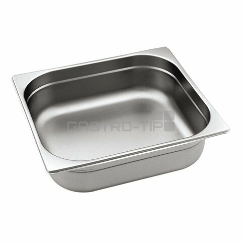 GN 2/3 (h=40 mm) nerezová plná OPTINOX