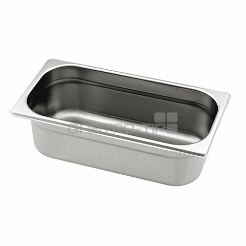 GN 1/3 (h=150 mm) nerezová plná s uchy