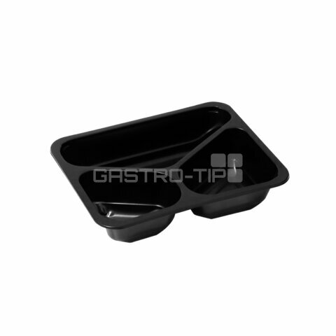Miska černá 227×178×50 mm
