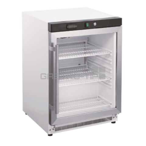 Skříň chladící XR200G S/S 130L nerez/sklo