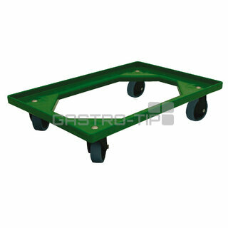 Vozík 2 ot.kolečka guma - zelený
