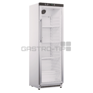 Skříň chladící XR400G S/S350L nerez/sklo