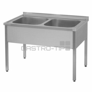 Dřez - 120x70, nádoby 2x 50x50x30 cm