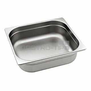 GN 2/3 (h=40 mm) nerezová plná OPTINOX