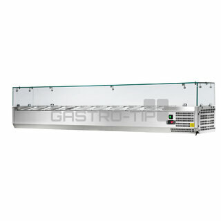 Nástavba "pizza" chladící 2000x335 9x GN1/3